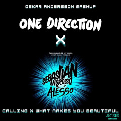 Calling x What Makes You Beautiful (Oskar Andersson Mashup)(Pitchad)