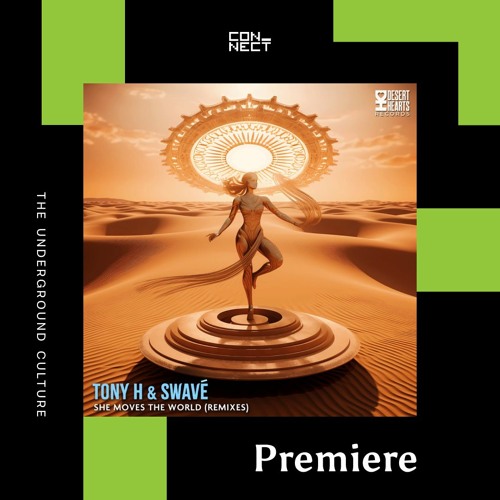 PREMIERE: Swavé, Tony H - She Moves The World (Franklyn Watts Remix) [Desert Hearts Records]
