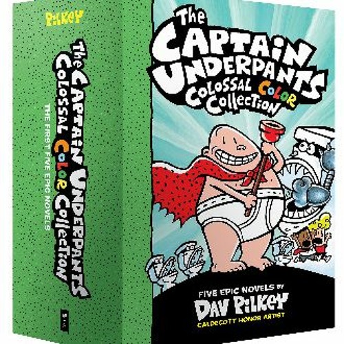[Ebook]$$ 📖 The Captain Underpants Colossal Color Collection (Captain Underpants #1-5 Boxed Set) {