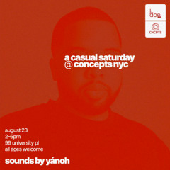 YÁNOH - j. doe radio @ CONCEPTS NYC [08.23.25]