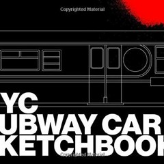 [Read] KINDLE 📂 NYC SUBWAY CAR SKETCHBOOK: 8.25 x 6 Inches | Graffiti Coloring Book