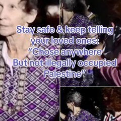 Interview - - Just Get Out Palestine & Live مقابلة اطلعوا من فلسطين وعيشوا