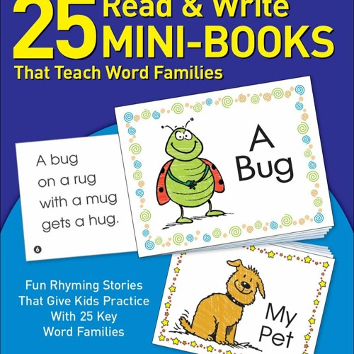 Stream [PDF] 25 Read & Write MiniBooks That Teach Word Families Fun