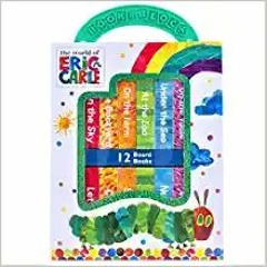 World of Eric Carle, My First Library 12 Board Book Set - First Words, Alphabet, Numbers, and More!