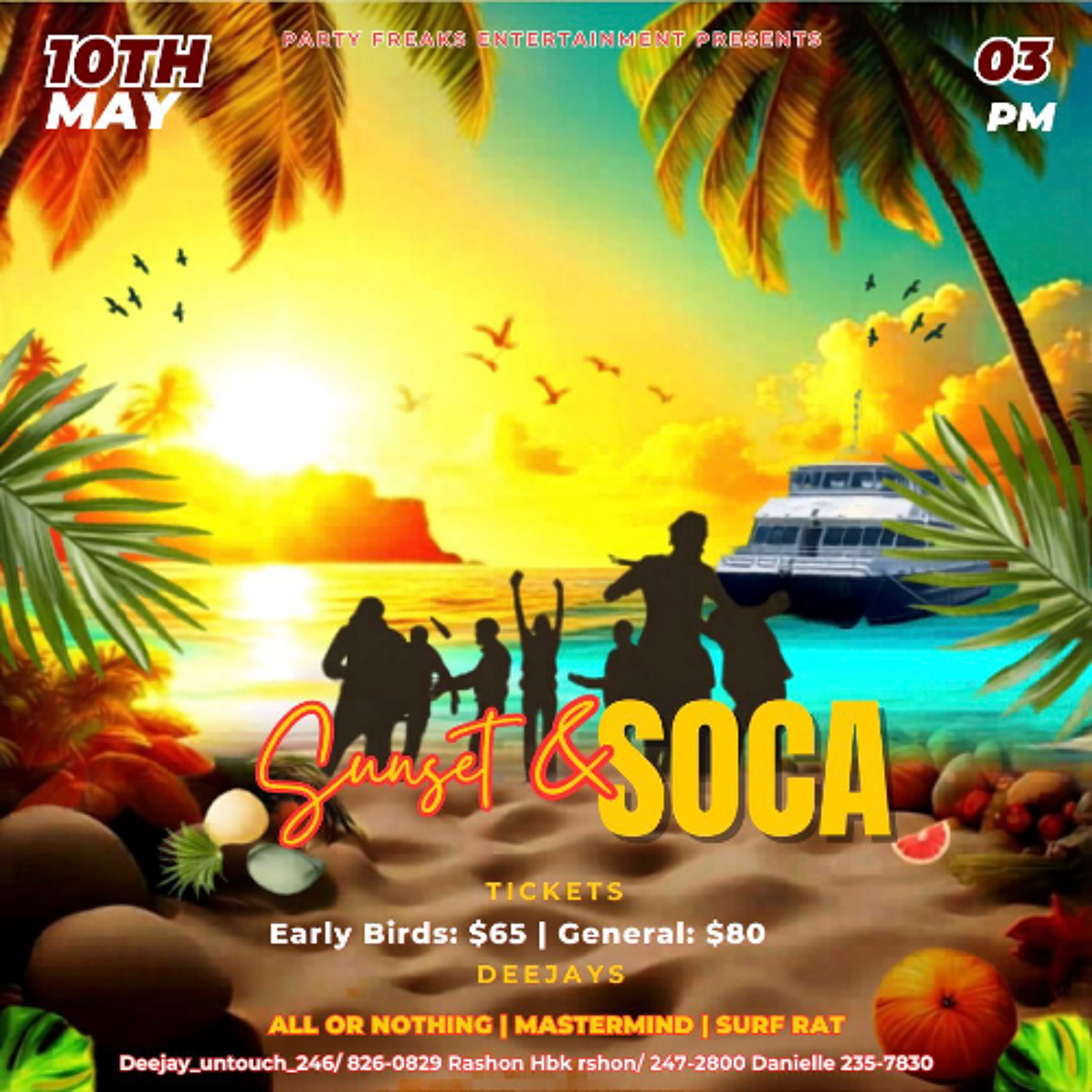 A.O.N Live @ Sunset & Soca