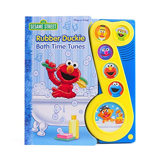 [ACCESS] PDF 💕 Sesame Street - Rubber Duckie Bath Time Tunes Sound Book - PI Kids (P