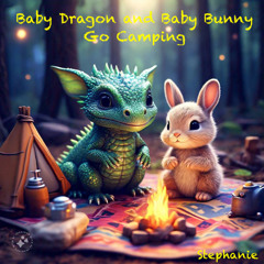 Baby Dragon and Baby Bunny Go Camping (Stephanie)