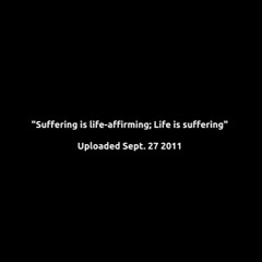 blehh - life is suffering, suicide is the solution (losergf cover)