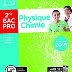 Télécharger le PDF Physique - Chimie 2de Bac Pro (2019) - Pochette élève en format epub TftCU