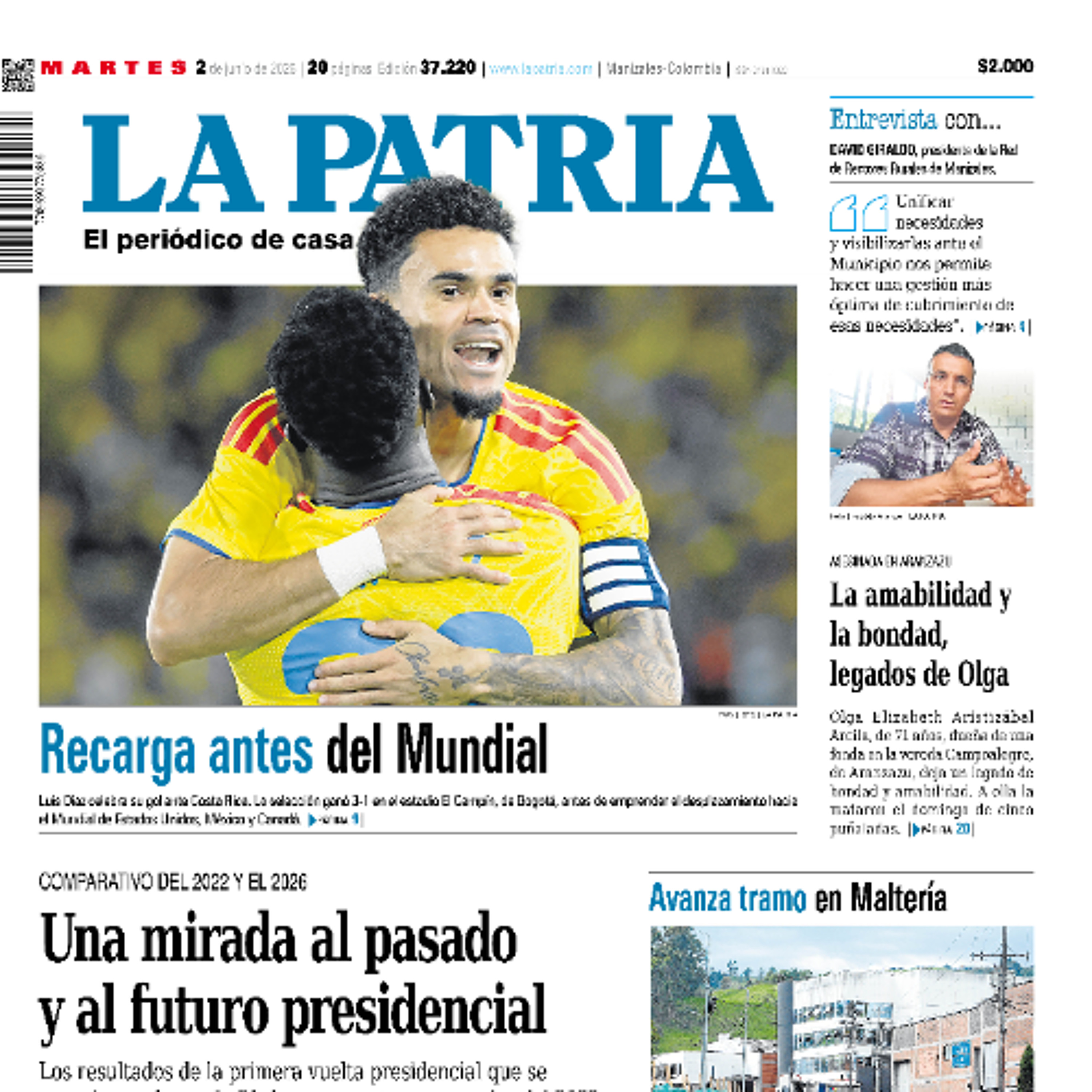 1. Titulares del informativo de la mañana -  2 de junio episode artwork