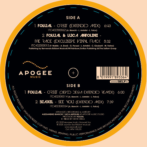 B1 - FOLUAL - Orbit (Devid Dega Extended Remix)