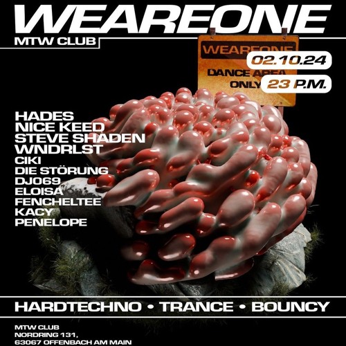 WE ARE ONE 02.10.2024 MTW Offenbach / Bday Set