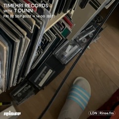 Timehri Records with T Dunn - 02 September 2022