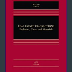 [Ebook]$$ 📖 Real Estate Transactions: Problems, Cases, and Materials (Aspen Casebook)     5th Fift
