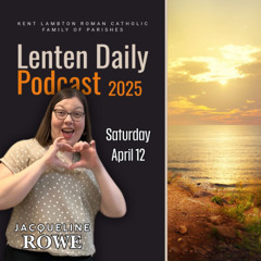 Saturday, April 12, 2025: Jacqueline Rowe