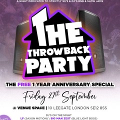 The Throwback Party Anniversary Live Recording - Slow Jams