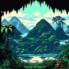 Emerald Amazon (8-Bit Original)