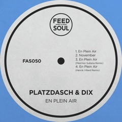 HSM PREMIERE | Platzdasch & Dix - November [Feedasoul Records]