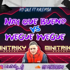 Hay Que Bueno Vs Wegue Wegue (DJ MINITRIKY Mashup) KD One Ft Kalemba 128BPM