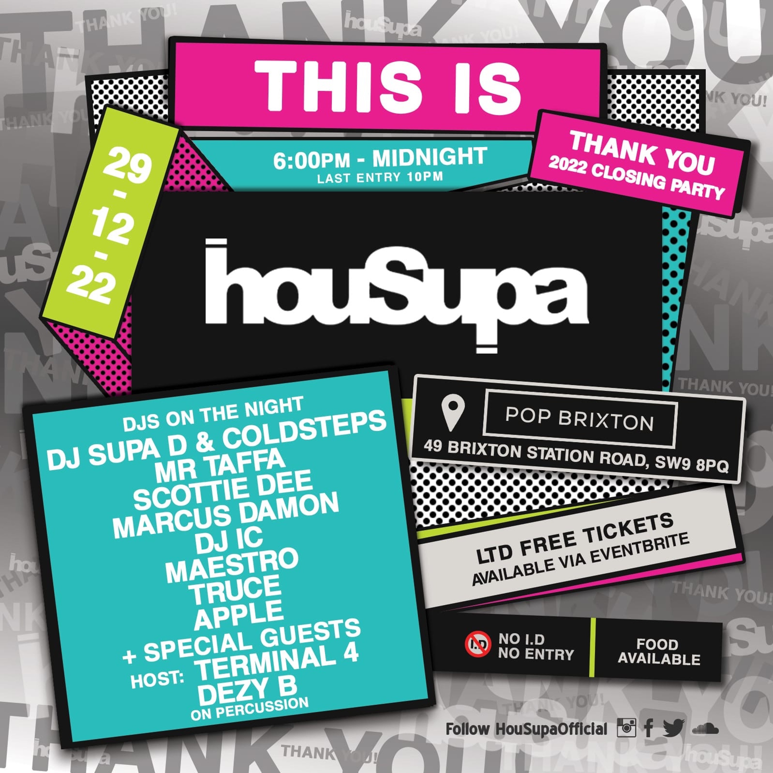 DJ SUPA D & COLDSTEPS @ THIS IS HOUSUPA
