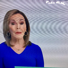 and she painted her face,