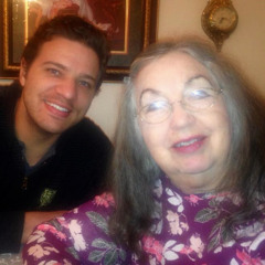 Mamaw Polly on piano