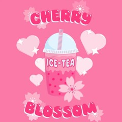 CHERRY BLOSSOM ICE TEA -Kittyfish