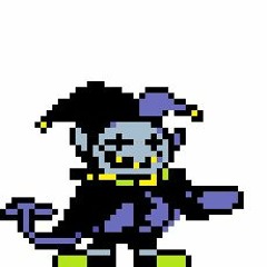 Jevil But He's Trapped In A Namco Arcade Machine