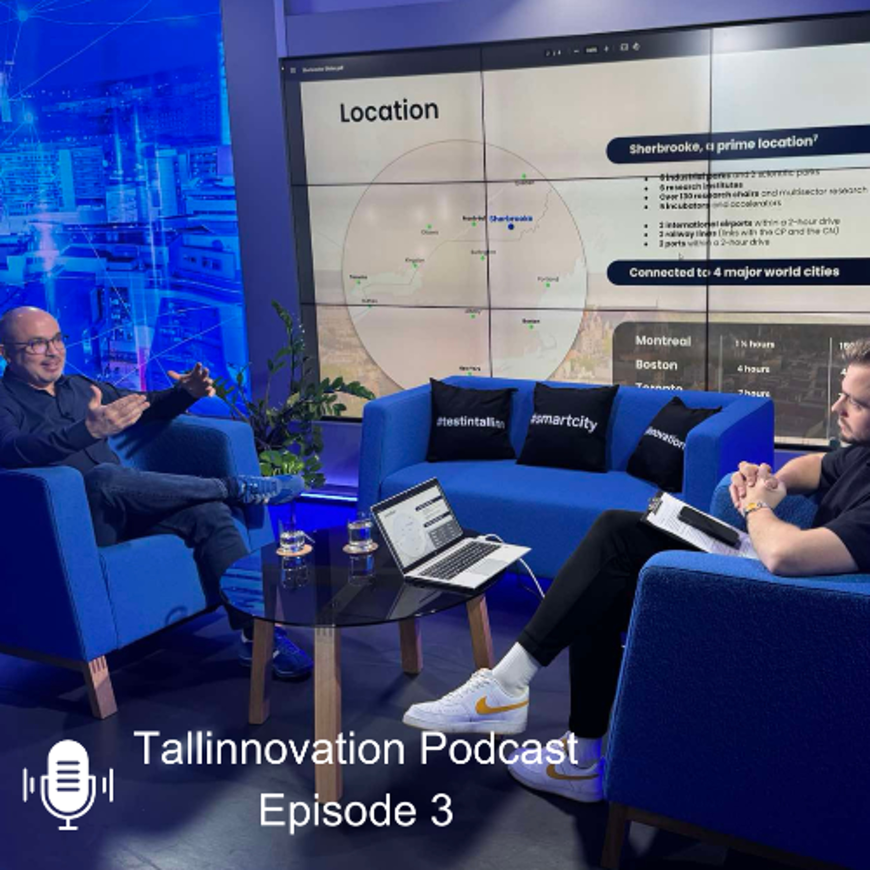 Stephen Cabana – Deputy Director of Economic Development for the City of Sherbrooke @Tallinnovation Podcast Episode III episode artwork
