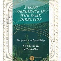 🧁[eBook] EPUB & PDF A Long Obedience in the Same Direction Discipleship in an Instant Soci