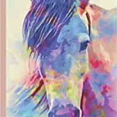 Download [EBOOK] Journal: Beautiful Watercolor Horse Diary For Writing (Horse Lover Gift) Author by