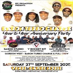 Saxon/ V-Rocket/ Love Injection 9/25 (Baron Turbo Anniversary)