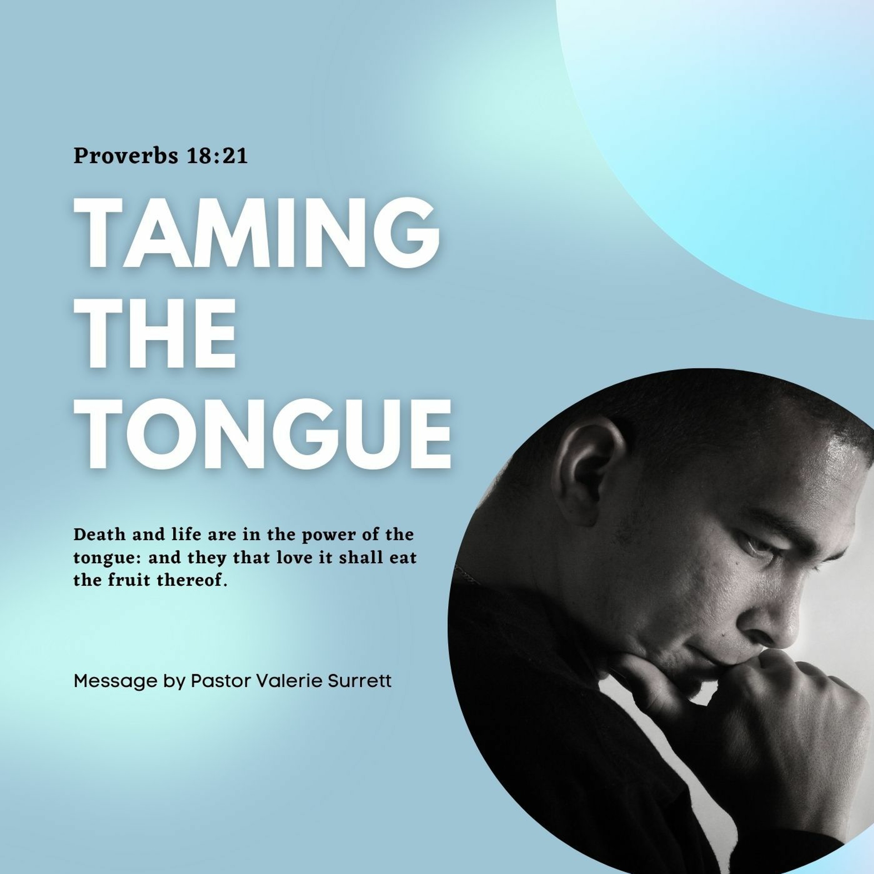 Taming The Tongue // Pas Valerie Surrett episode artwork