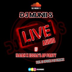 LIVE @ ISAIAH X EDOSA'S AP PARTY || HIP HOP X DANCEHALL || HOSTED BY @DJSPOOKZUK & @DJDYNAMICUK