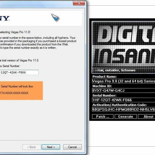 Digital Insanity Keygen Vegas Pro 12 ~REPACK~ Downloadl