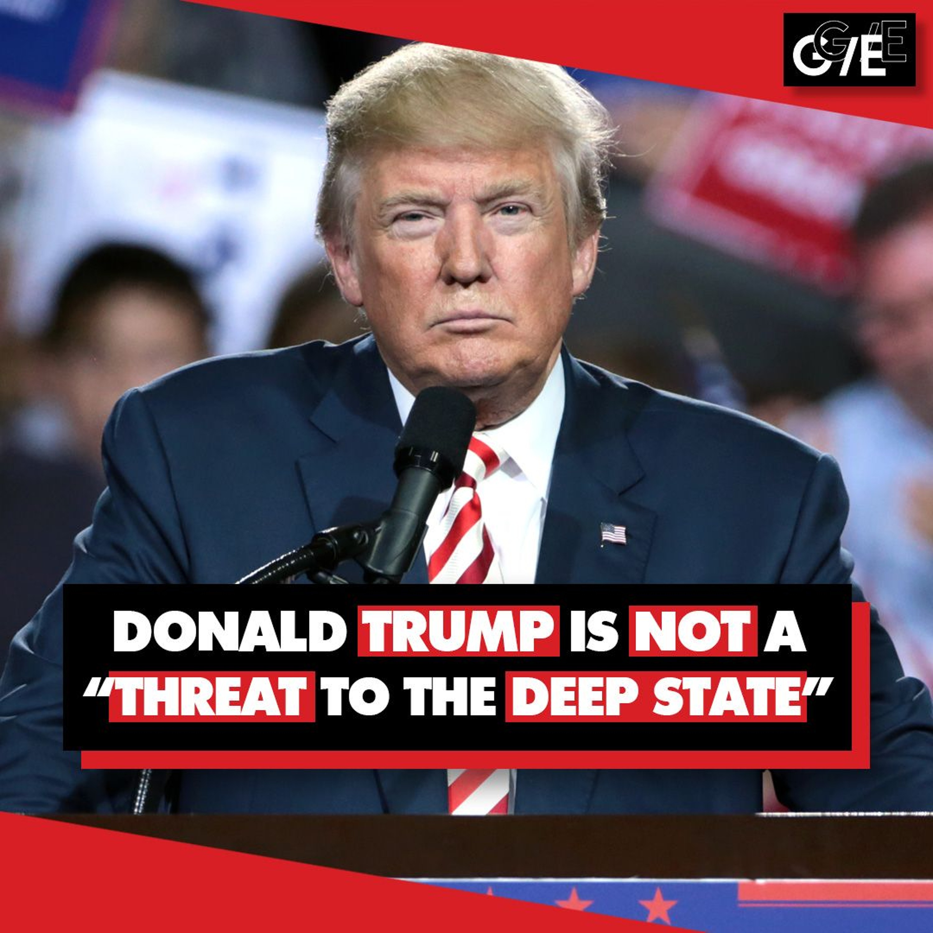 Donald Trump is NOT a 'threat to the deep state'. Here is his warmongering record.