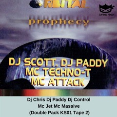 Orbital Prophecy Dj Chris Dj Paddy Dj Control Mc Jet Mc Massive (Double Pack KS01 Tape 2)