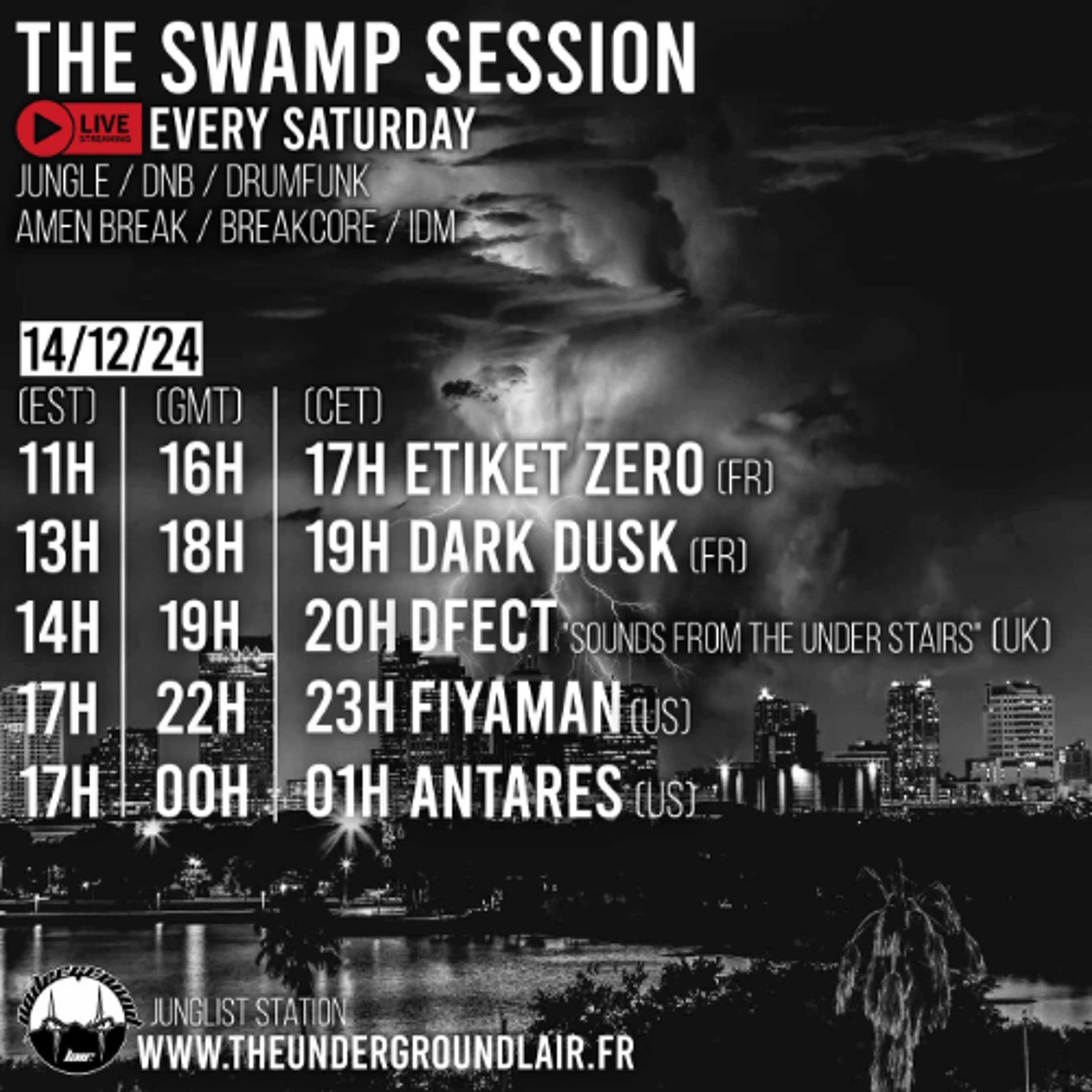 Antares - LIVE on The Underground Lair - The Swamp Session 14.12.2024 episode artwork