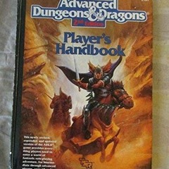 Get [KINDLE PDF EBOOK EPUB] Advanced Dungeons & Dragons Player's Handbook, 2nd Editio