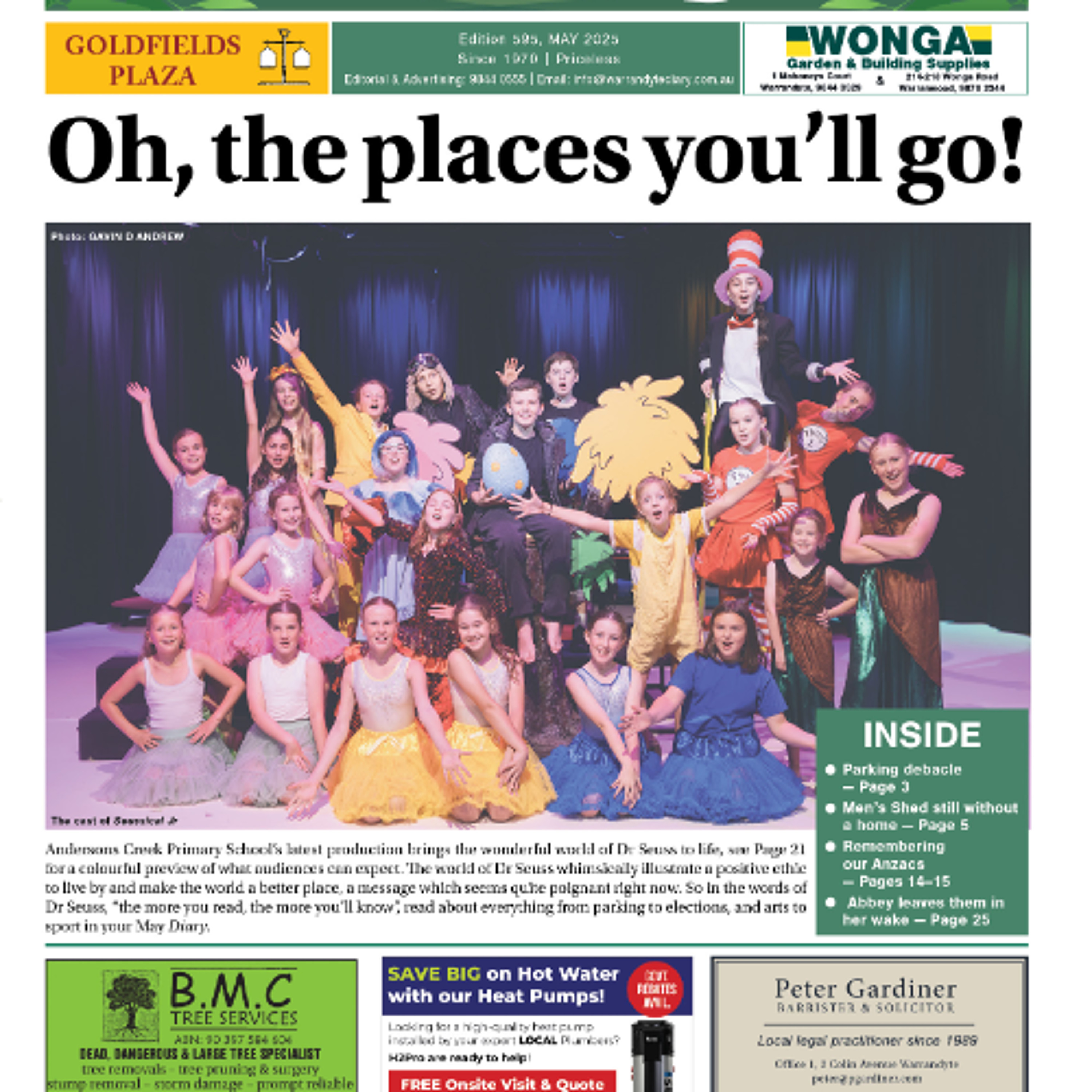 Reading of the Warrandyte Diary articles