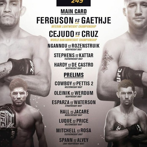 Justin Gaethje vs Tony Ferguson UFC 249 Main Event - Conf Call