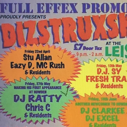 Stu Allan & MC JD Walker - Dizstruxshon - 1994