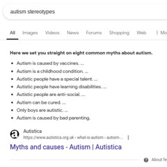 I HATE AUTISM STEREOTYPES SO MUCH 💔😞 (read desc)