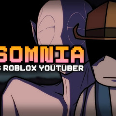 FNF: Insomnia But It's Roblox Youtuber Sings It