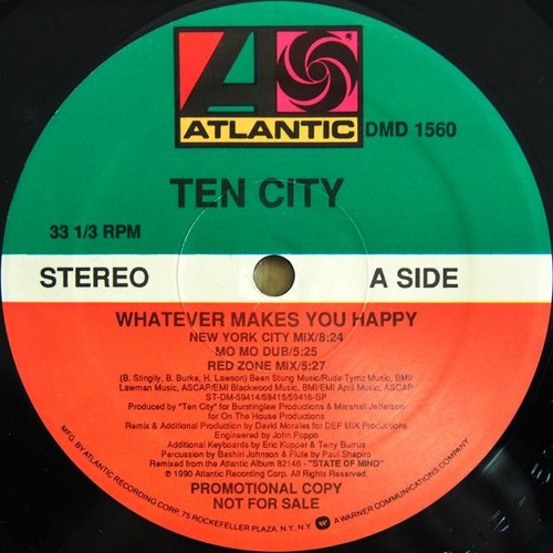 Ten City - Whatever Makes You Happy (Chris Fry Re - Edit) Clip