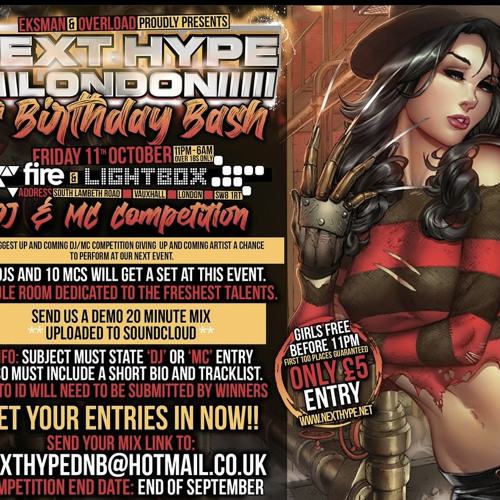 DIPPY B2B KIBZ - NEXT HYPE 11th BIRTHDAY BASH - B2B DJ COMP ENTRY