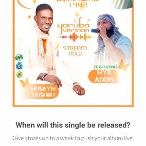 Husayn Zaguru Feat. Hyb Addis -Ramadan (Yoruba Version)