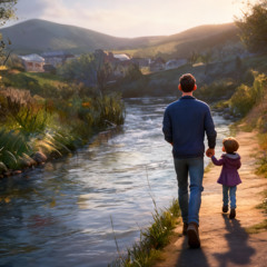 The road after the rain