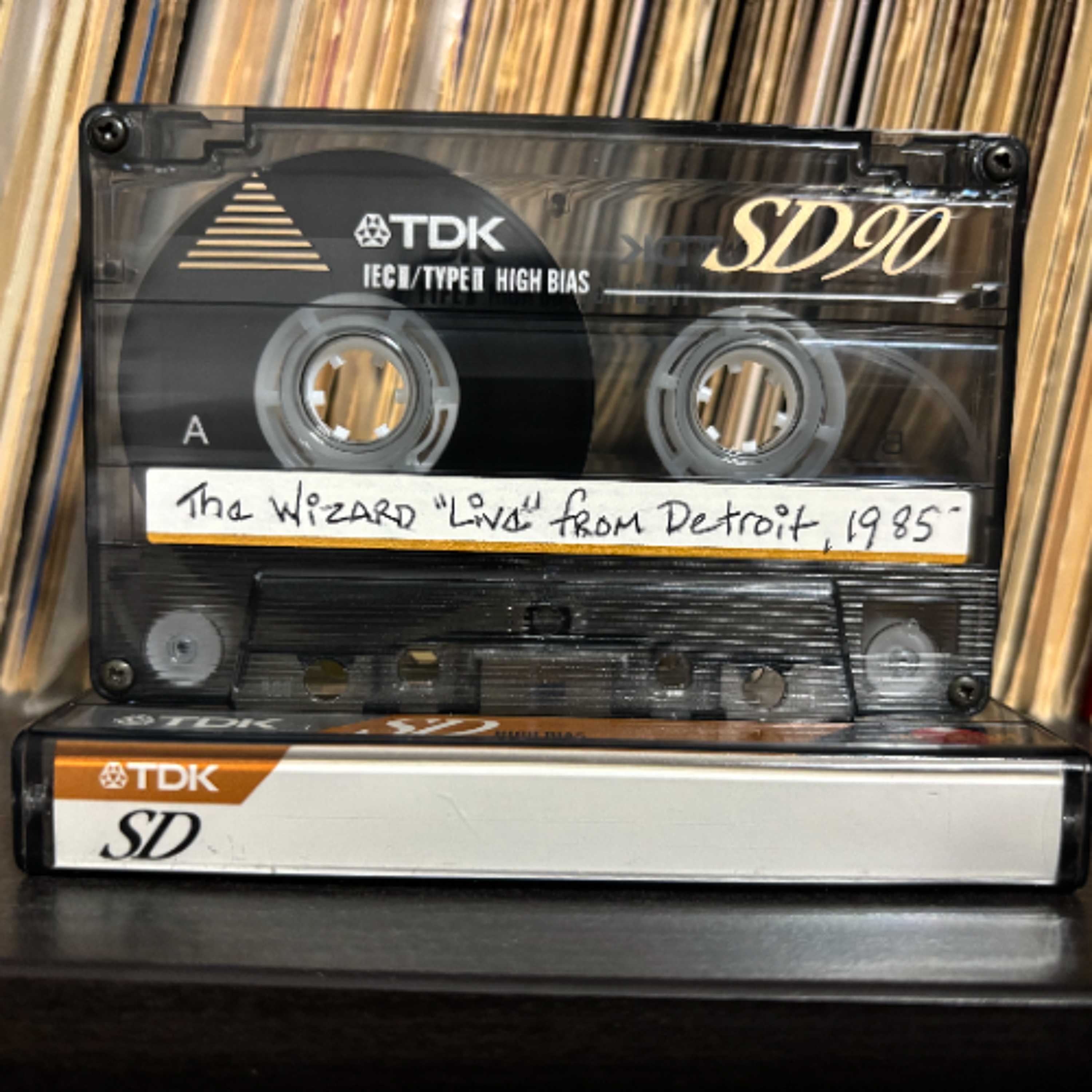 The Wizard Live From Detroit, 1985' (Manny'z Tapez) episode artwork