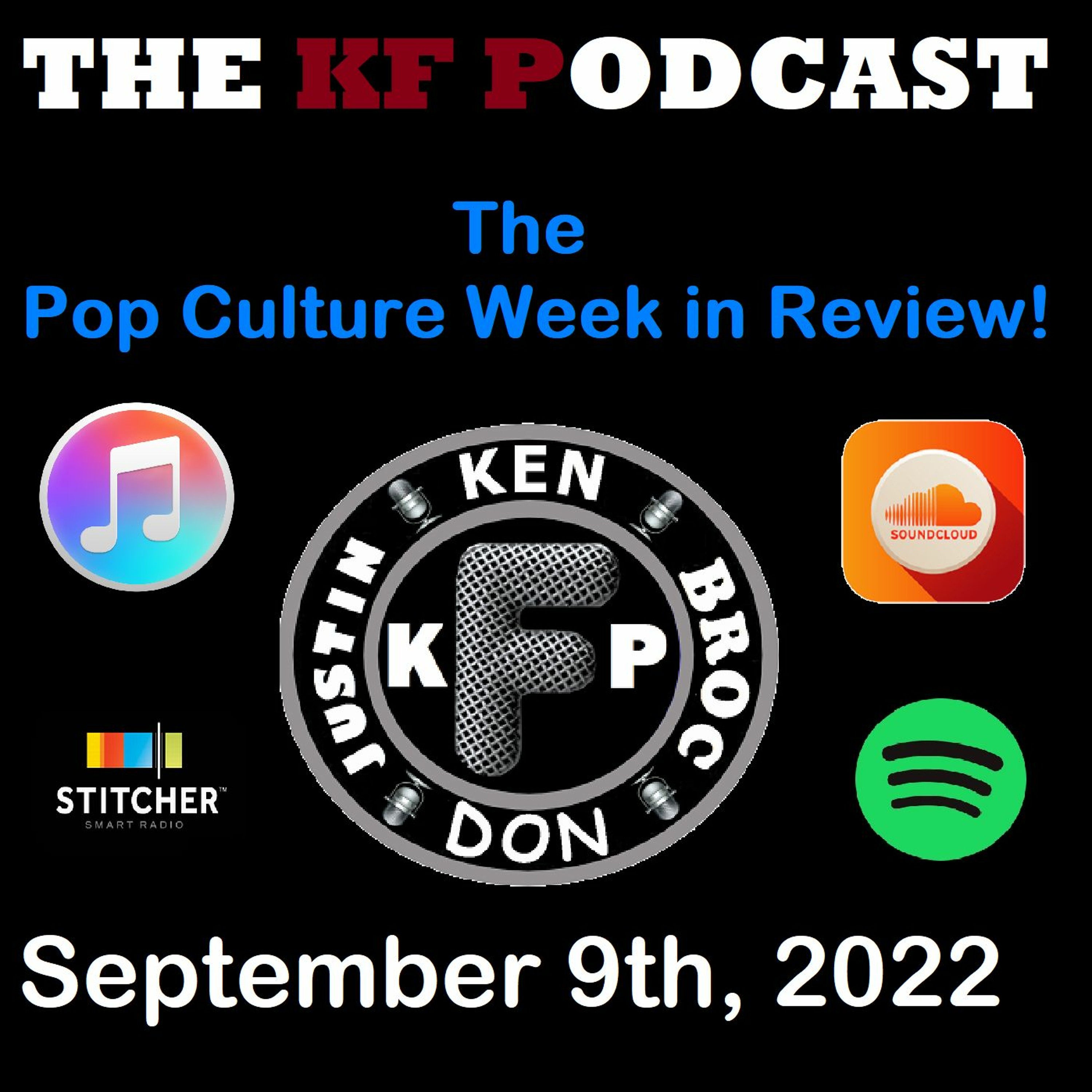 The Pop Culture Week in Review - September 9th, 2022 episode artwork